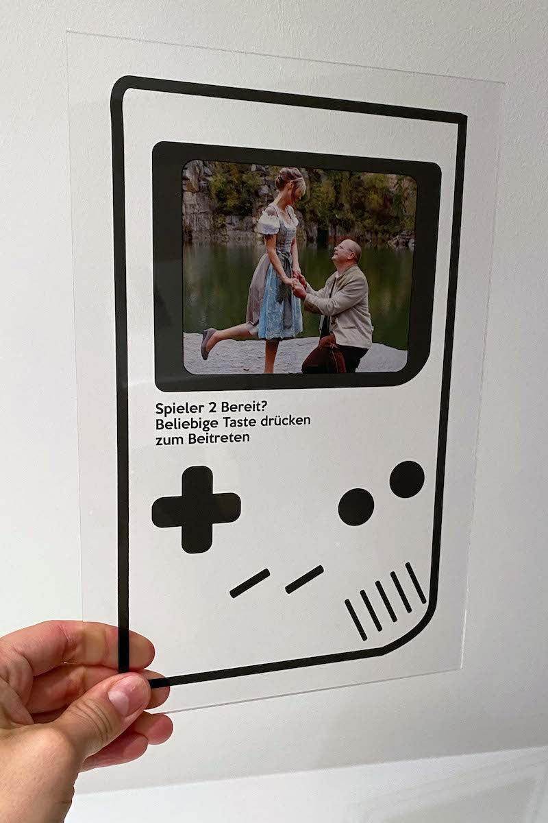 Verre personnalisé édition de poche